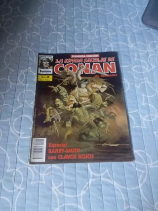 Tebeos de Conan el Bárbaro segunda edición n°6,7,8