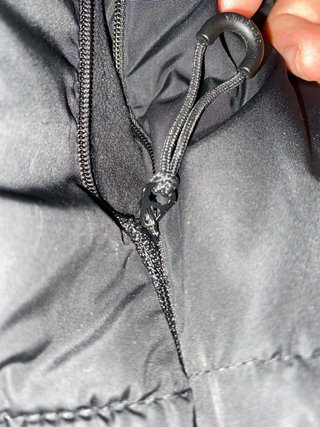 Abrigo acolchado Bershka negro