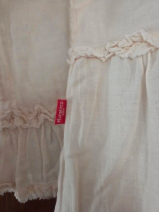 Vestido largo bordado talla M