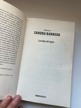 Libro: Las hijas del agua