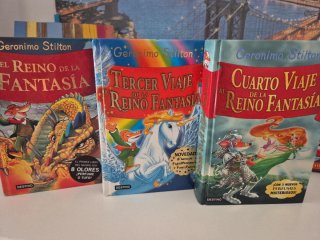 Libros geronimo Stilton, Reino fantasía. Tapa dura