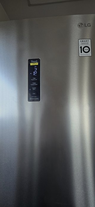 Frigorífico Combi LG Inox