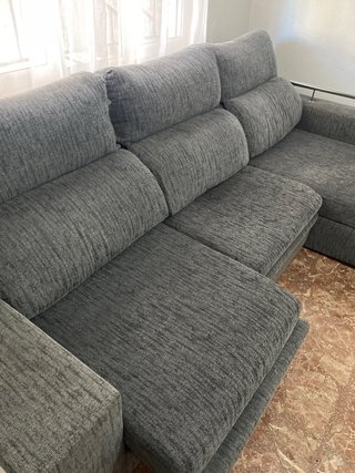 Sofá Chaise longue Gris Oscuro