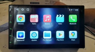 Pantalla Android con Carplay, marca generica