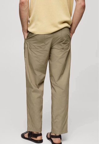 Pantalón Regular Fit color vison Mango