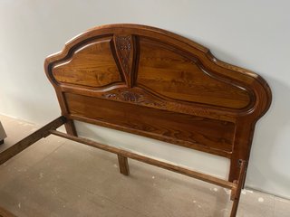 Cama madera maciza cerezo 180