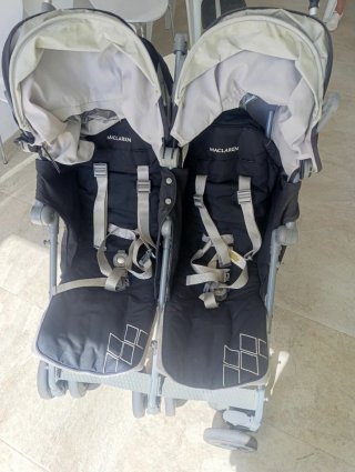 Silla de paseo gemelar Maclaren