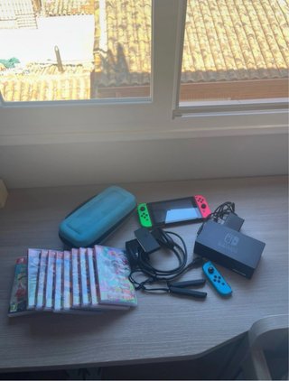Pack Nintendo Switch con juegos