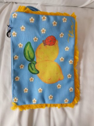 Pochette Thun con limoni e coccinella