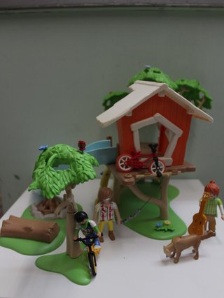 Playmobil Aventura Casa Árbol con tobogán