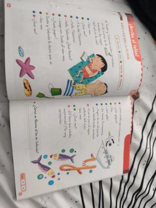 Ensalada de letras 1, Primaria lecturas