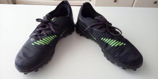 Zapatos Nike Phantom Niño Negro/Verde