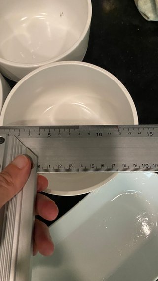 Set 3 Cuencos y 2 Platos Ikea Blanco