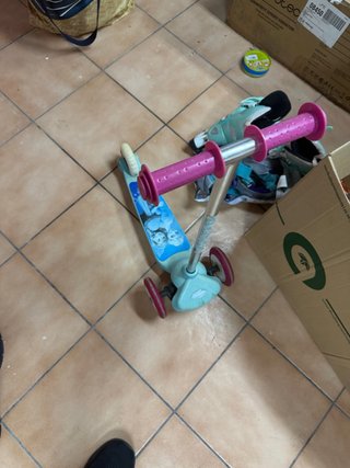 Patinete infantil 3 ruedas Frozen