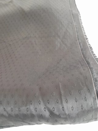 Retal tejido forro negro nuevo