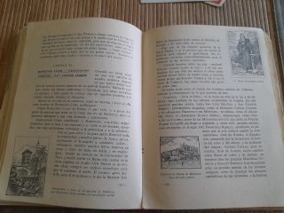 Libro escolar "El Libro de España " año 1957.