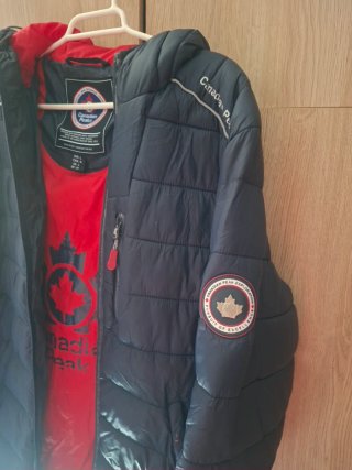 Chaqueta Canadian Peak Negra Talla L