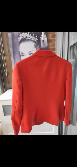 Traje chaqueta rojo
