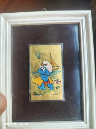 Quadro Puffi Peyo