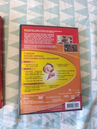 Los Increíbles Edición Especial DVD