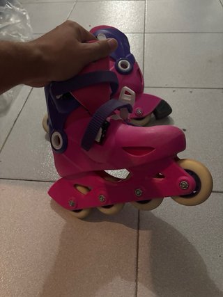Patines Oxelo rosas talla 30-32