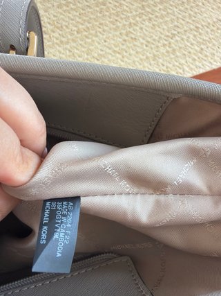 Bolso Michael Kors Tote Jet Set Travel Gris