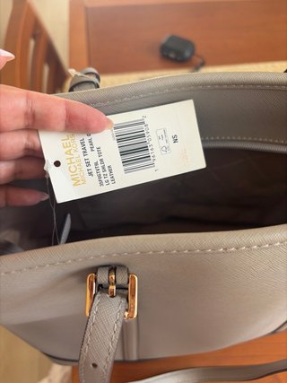 Bolso Michael Kors Tote Jet Set Travel Gris