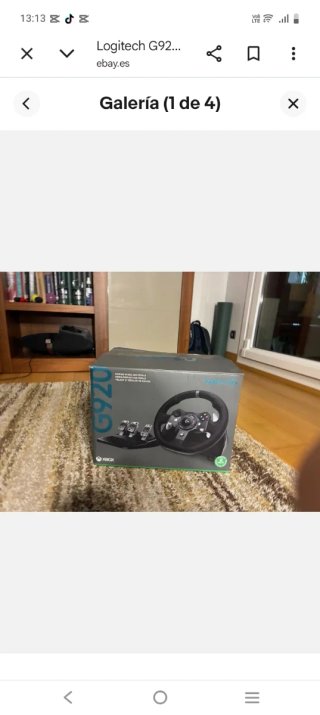 Cambio Volante Logitech G920 Xbox