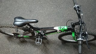 Bicicleta 24 Negra y Verde