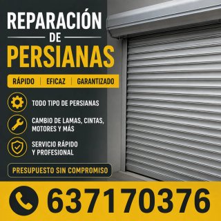 Reparación de Persianas - Rápido y Garantizado