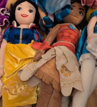 Lote 8 Muñecas Disney Princesas