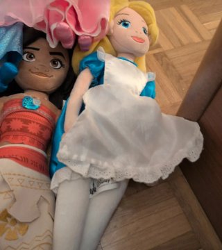 Lote 8 Muñecas Disney Princesas