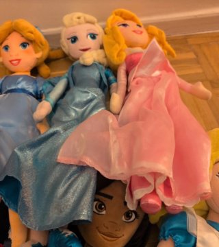 Lote 8 Muñecas Disney Princesas