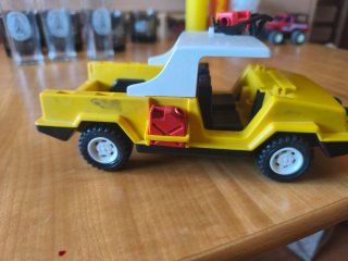 Coche Playmobil antiguo amarillo