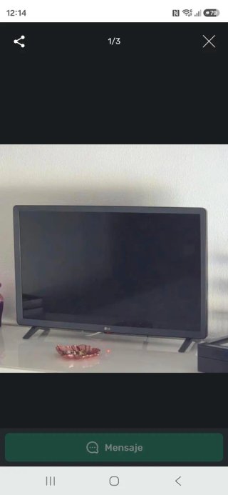 Televisor LG Negro