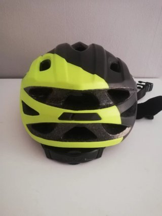 Casco Bicicleta Niño Rockrider Amarillo/Negro