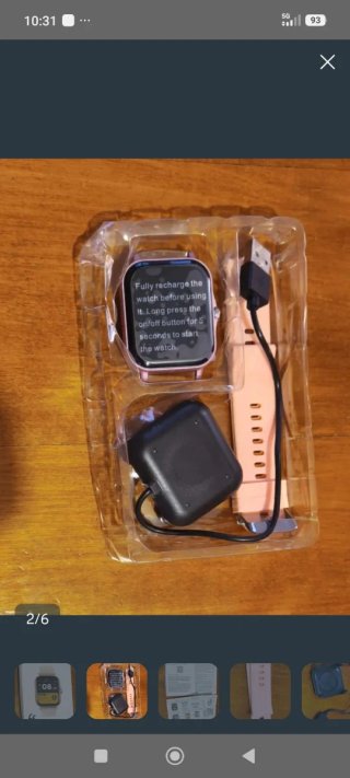 Smartwatch Rosa