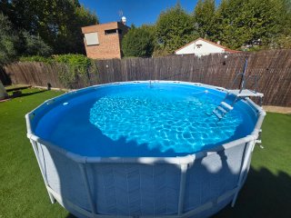 Piscina Intex 4,88m + depuradora arena