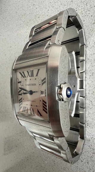 Reloj Cartier Tank Française XL WSTA0067 año 2023.