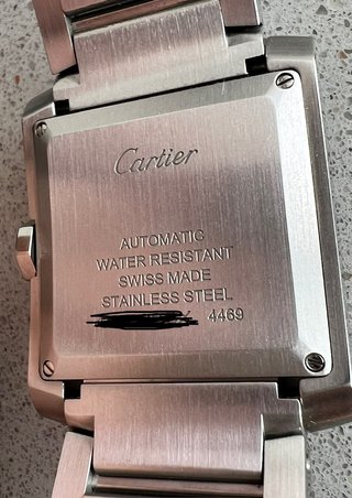 Reloj Cartier Tank Française XL WSTA0067 año 2023.