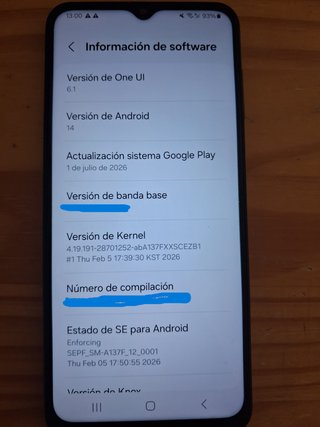 Samsung A13 Negro