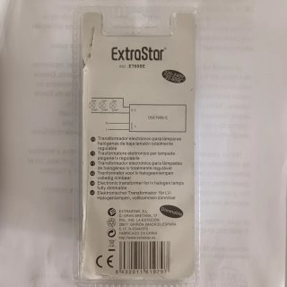 Transformador Electrónico ExtraStar 20-60VA