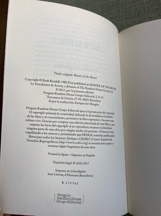 Libro de lectura el señor del páramo