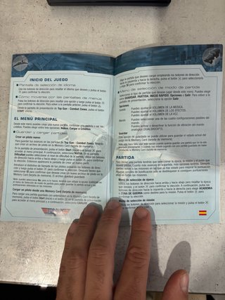 🇪🇸Top Gun Combat Zones PS2