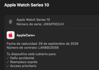 Apple Watch Series 10 GPS 46mm Plata