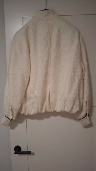 Chaqueta Bomber Zara Blanca