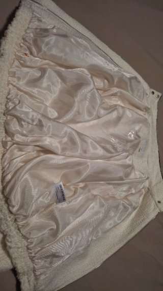 Chaqueta Bomber Zara Blanca