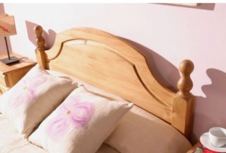 Cabezal Cama Madera Provenzal Rústico 135 cm