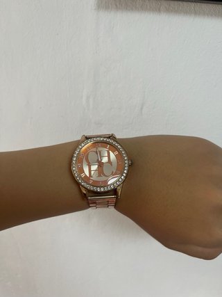 Reloj CH Carolina Herrera Mujer Dorado y Rosa