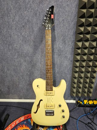Guitarra Telecaster con F-Hole